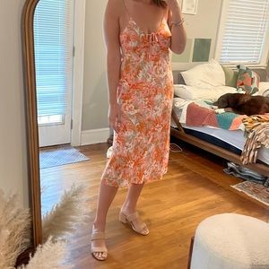 RESA floral slip dress